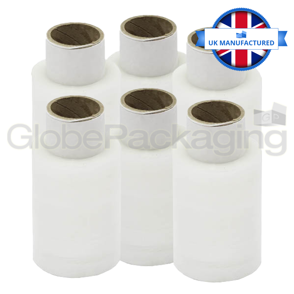 Clear Mini (Handy) Pallet Wrap - 100mm x 150M x 17mu Rolls